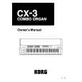 KORG CX-3 Owners Manual